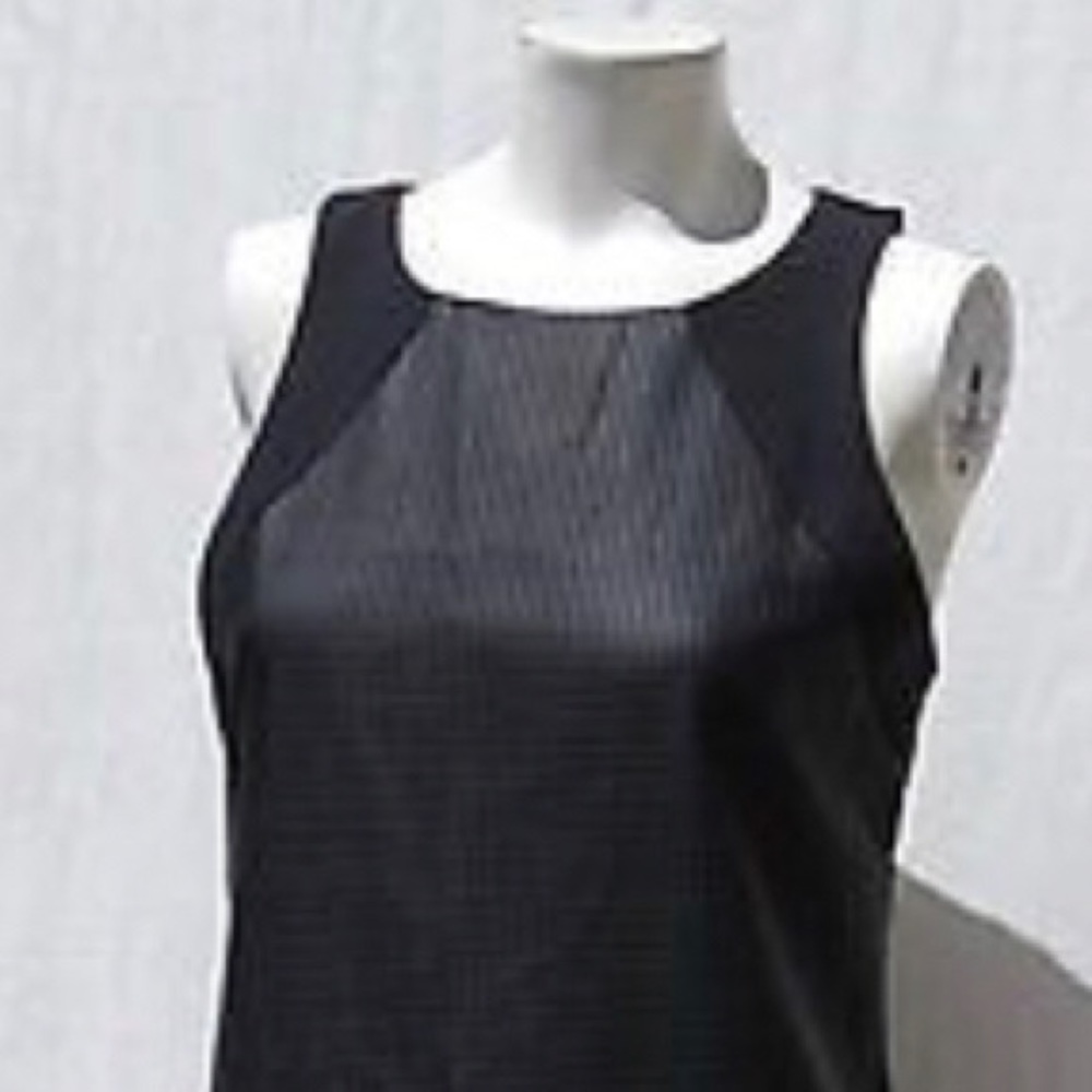 BR mixed media dress